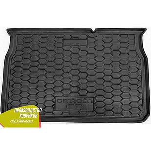 Авто килимок в багажник Citroen C3 2017- (Avto-Gumm) Автогум