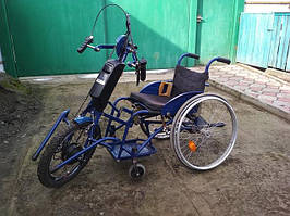 Переобладнання інвалідного візка з MXUS ZWG XF08R 36В 350Вт; RЕ36132 36В 13,2Ач; LCD-5U