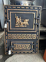 Дверцята пічні, для барбекю Грек квадрат кольорові. Дверцята для кухні