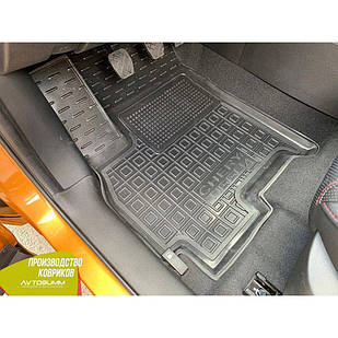 Килимок водійський в салон Chery Tiggo 4 2018- (Avto-Gumm) Автогум