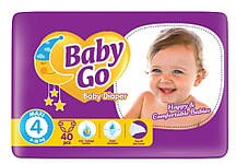 Підгузники Baby Go Maxi розмір 4 (9-18 кг), 40 шт.