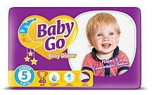 Подгузники Baby Go Junior размер 5 (11-25 кг), 40 шт.