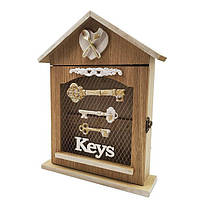 Настенная ключница "Keys", деревянная красивая ключница, декор для дома