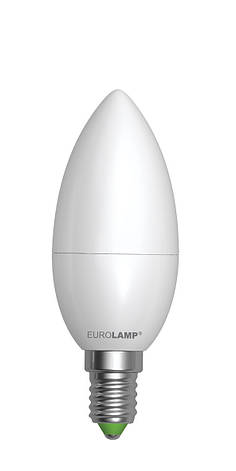 LED Лампа EUROLAMP EKO CL 6W E14 3000K, фото 2