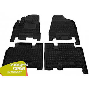 Авто килимки в салон Kia Carnival 2006- (АКПП) 5 місць (Avto-Gumm) Автогум
