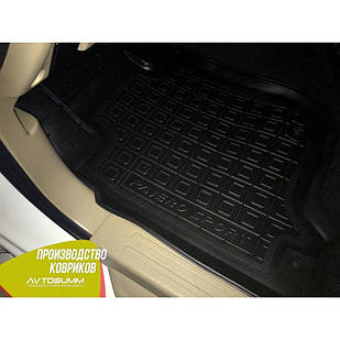 Килимок водійський в салон Mitsubishi Pajero Sport 2016- (Avto-Gumm) Автогум