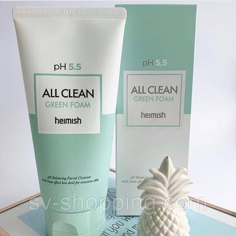 Пінка для вмивання HEIMISH All Clean Green Foam