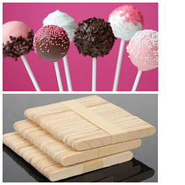 Шпажки, Палички для морозива та Кейк-попсів