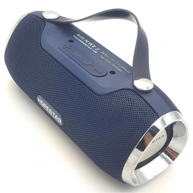 Портативна Bluetooth колонка Hopestar H40, темно-синя