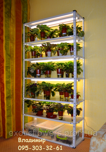 Купить Подставка для цветов "Стеллаж металлический-2"на 5 полок с ...