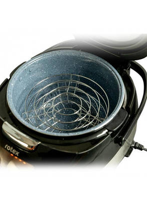 Мультиварка Rotex RMC535 — W Smoke Master + функція копчення, фото 2