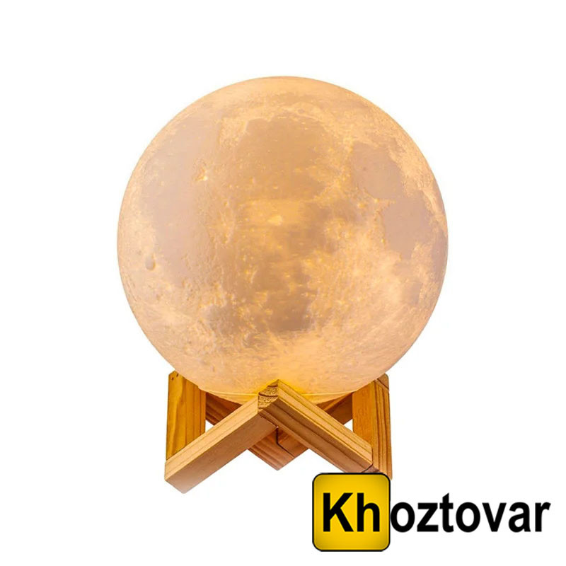 Сенсорний місяць Moon Lamp 3D <unk> 15 сантиметрів, фото 1