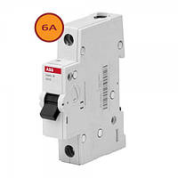 Автоматичний вимикач 1Р 6А С 4.5 кА ABB BASIC M