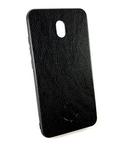 Чохол для Xiaomi Redmi 8A накладка на бампер протиударний Magnetic Leather Case з магнітом чорний