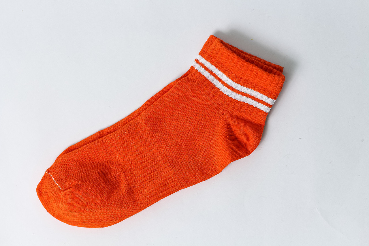 Шкарпетки LOMM Базові спорт смужки середні, One size (37-43)