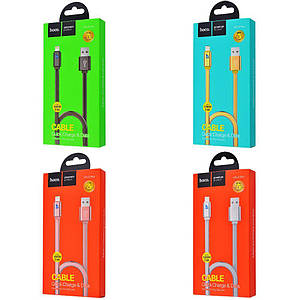 USB-кабель Hoco UPL12 Plus Jelly Braided Lightning Cable (1.2m) (4 кольори)