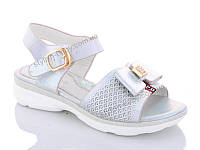 Детская летняя обувь оптом. Детские босоножки 2020 бренда Солнце - Kimbo-o для девочек (рр. с 31 по 36)
