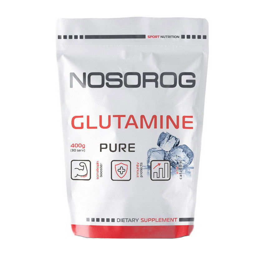 Глютамін NOSORIG Glutamine 400 g pure без смаку