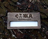 Бейдж дерев’яний з віконцем, фото 3