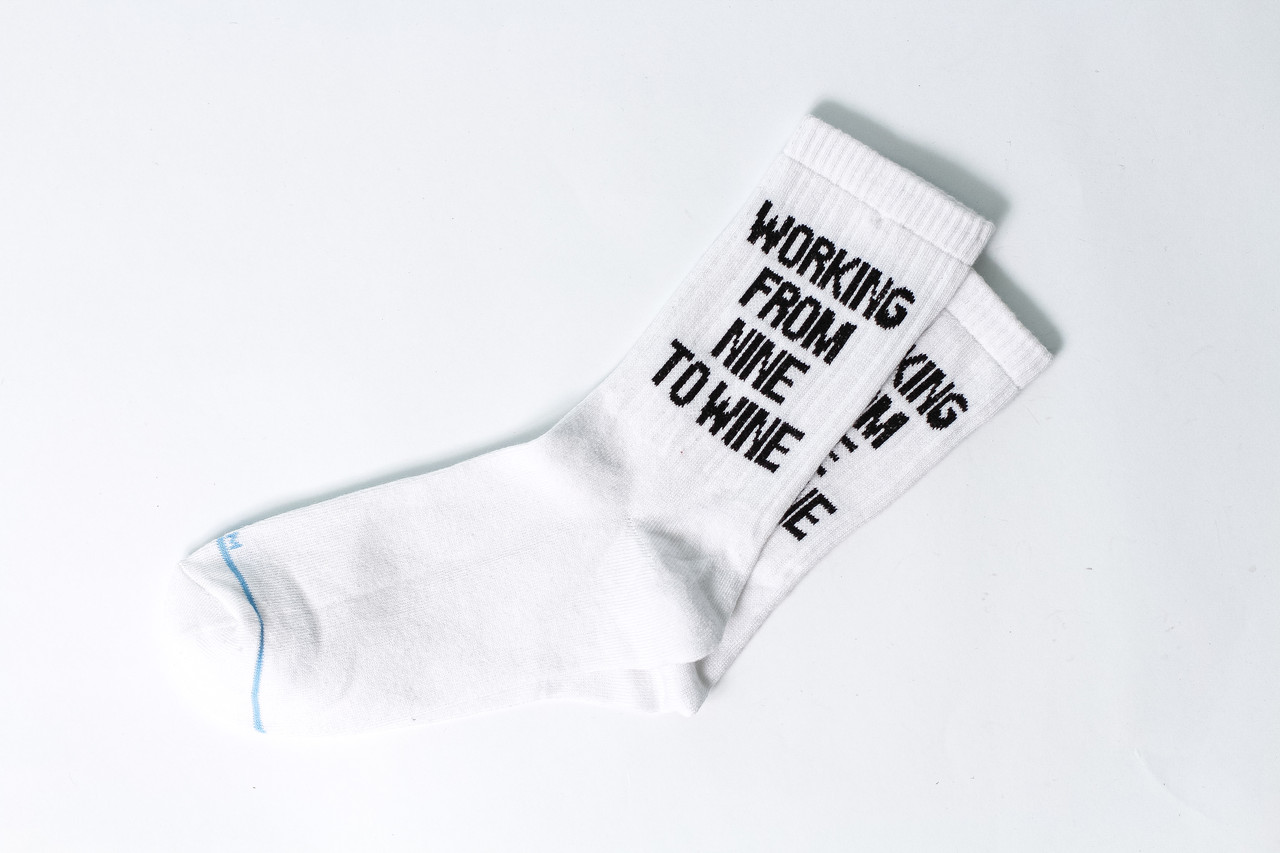 Шкарпетки LOMM From 9 to wine, One size (37-43)