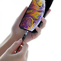 Магнітний USB кабель Hoco U76 Fresh Magnetic Lightning Cable (1.2m), фото 3