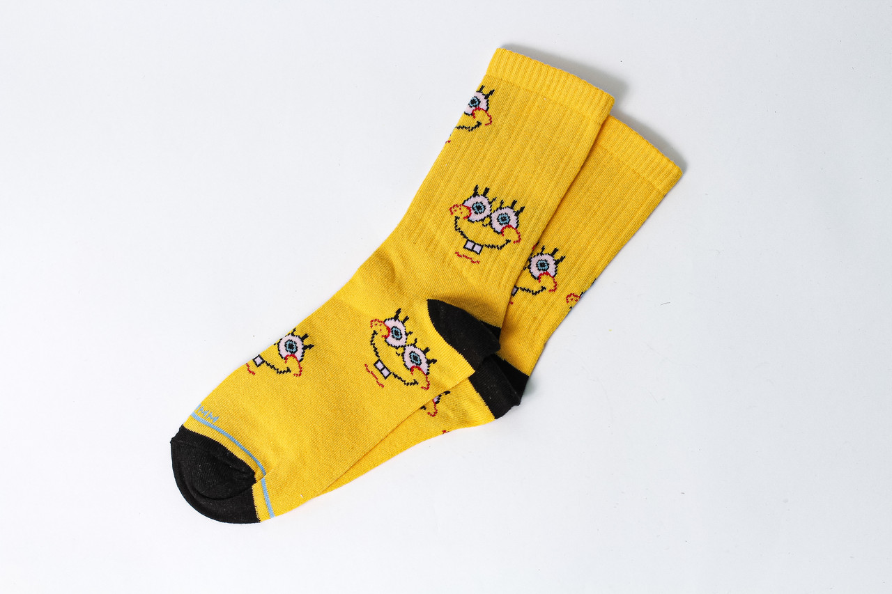 Шкарпетки LOMM Спанч Боб, One size (37-43)