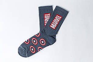 Шкарпетки LOMM Marvel Щит, One size (37-43)