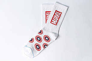Шкарпетки LOMM Marvel Щит, One size (37-43)