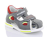 Детская летняя обувь оптом. Детские босоножки 2020 бренда Солнце - Kimbo-o для мальчиков (рр. с 21 по 26)