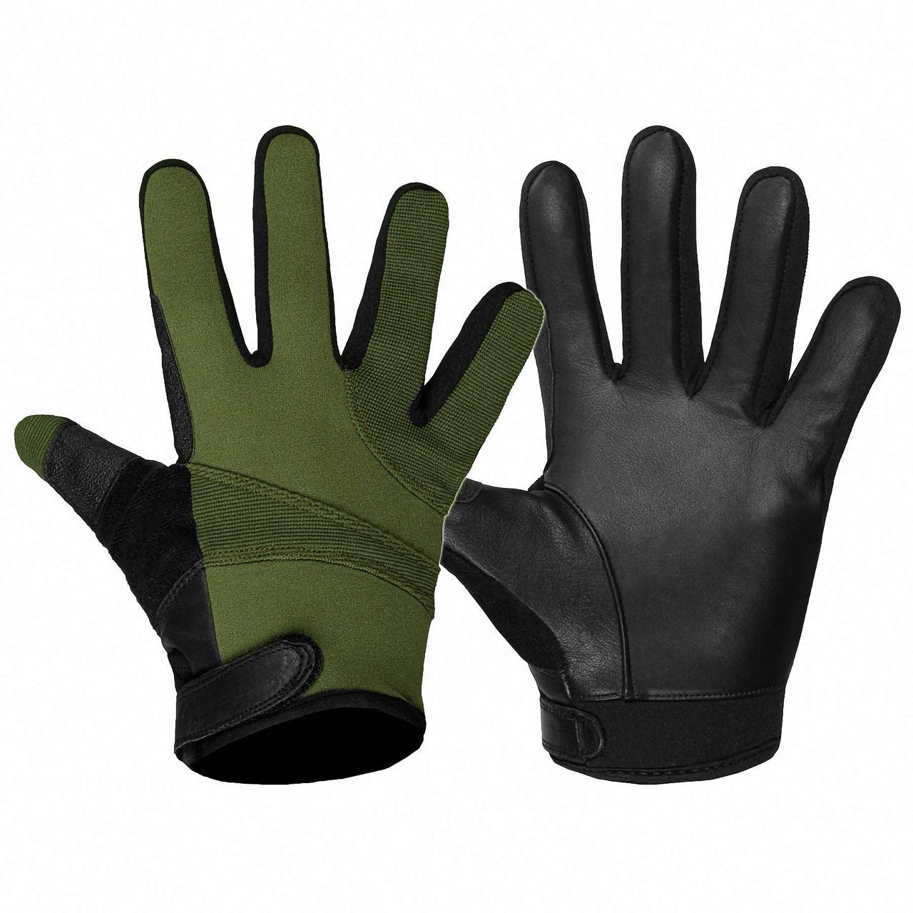 Рукавички Неопрен / Арамід FINGERHANDSCHUHE NEOPREN / ARAMID OLIV