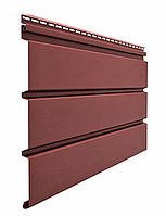 Софіт Гранат (червоний) "Docke" суцільний 3000х305х2 мм.