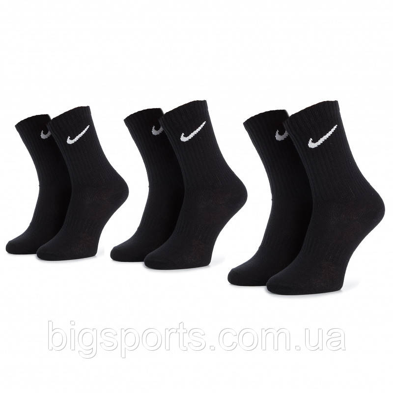 Шкарпетки чоловік. Nike Everyday Lightweight Crew 3-packr (арт. SX7676-010)