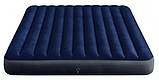 Матрац Intex надувний двомісний 64755 183х203х25 см, синій, фото 3