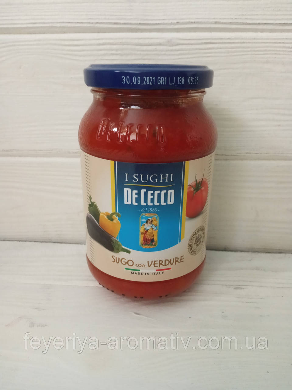 Томатний соус з овочами De Cecco sugo con verdure 400г (Італія)