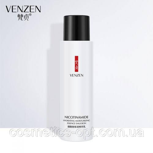 Емульсія з ніацинамідом і гіалуроновою кислотою VENZEN Nicotinamide Hydrating Essence Emulsion, 120 мл
