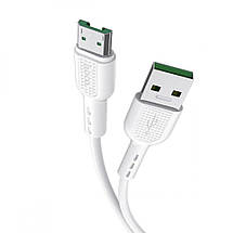 USB-кабель Hoco X33 Surge Micro USB Cable 4 A (1m) (чорний і білий), фото 5