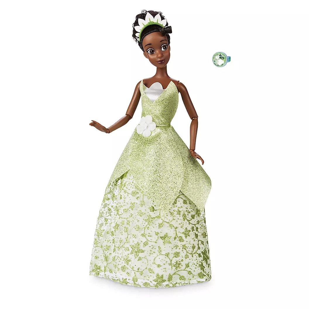 Класична лялька Дісней Тіана з кільцем Tiana Classic Doll with Ring The Princess and the Frog Disney, фото 1