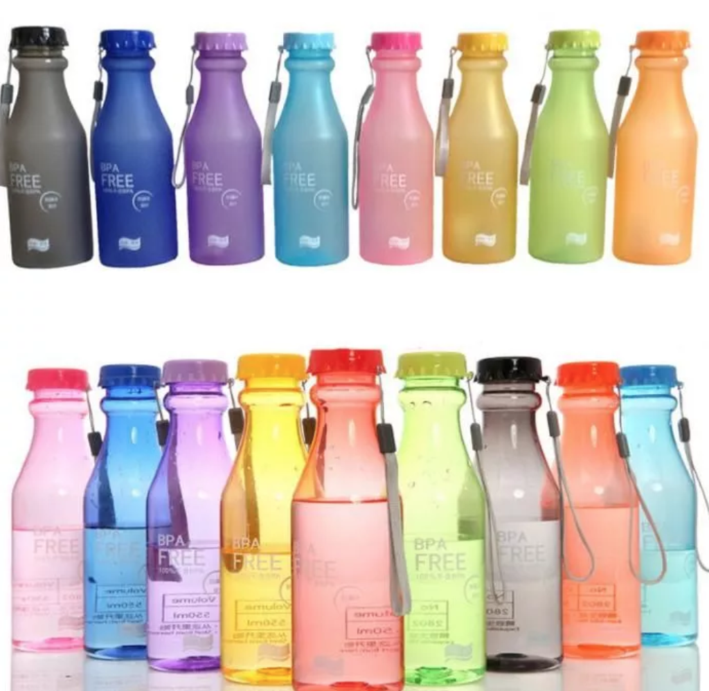 Пляшка для спорту матова BPA Free 550 мл як My Bottle +спортивна, фото 1