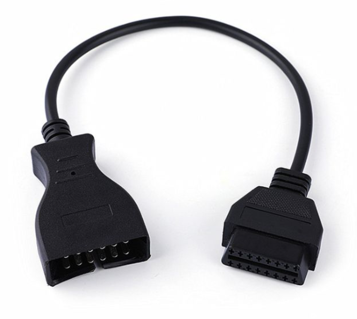 Перехідник 12-PIN GM на OBD-2 16pin для DAEWOO-ланос, SENS, ВАЗ, СЕНС