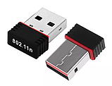 USB 2.0 Wi-Fi Мініадаптер Ralink RT5370 NANO 150M мережева карта, фото 3