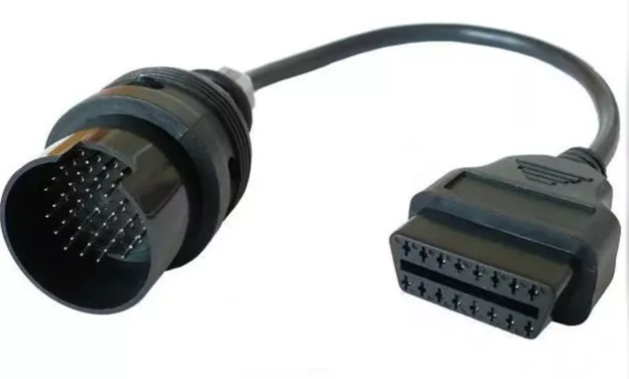 Перехідник для Mercedes 38 pin на OBD2 16 пін мерседес сканер ОБД2