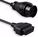 Перехідник для Mercedes 38 pin на OBD2 16 пін мерседес сканер ОБД2, фото 2