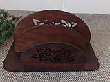 Серветниця дерев'яна., фото 3