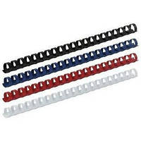 Пружини пластикові 8мм (100шт) Buromax ВМ 0501-01 чорна