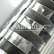 Дільник проб зерна ДП-3 жолобкового типу нержавіючий, 2 проби до 5 дм³, фото 6