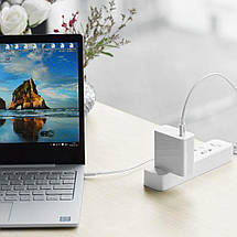 USB-кабель Hoco X23 Skilled Type-C to Type-C Cable (1m) (чорний і білий), фото 4