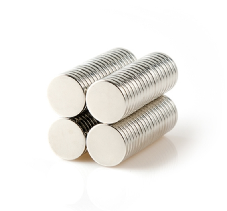 150шт. Магніт неодимовий. Диск 10x1 мм Зчеплення ≈ 0,9 кг, фото 1