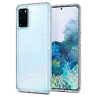 Чохол Spigen для Samsung S20 Plus Liquid Crystal Glitter, Crystal Quartz (ACS00752)