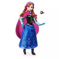 Анна класична лялька з кільцем принцеса дисней Disney Anna classic doll with ring FROZEN