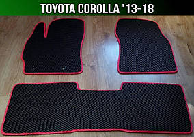 ЄВА килимки на Toyota Corolla '13-18. EVA килими Тойота Королла